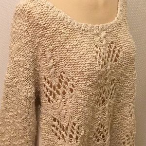 Anthropologie’s Knitted & Knotted sweater Large